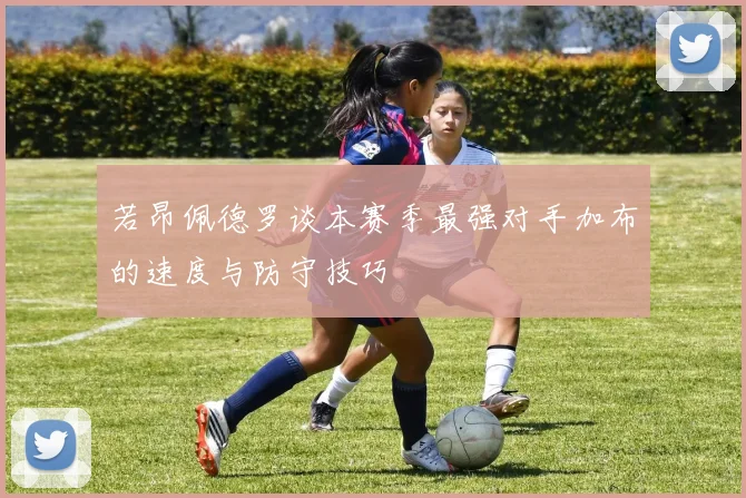 若昂佩德罗谈本赛季最强对手加布的速度与防守技巧